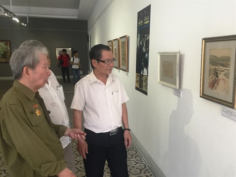 Ouverture de l'exposition "Résistance et peinture" ảnh 1 Ouverture de l'exposition "Résistance et peinture" ảnh 1