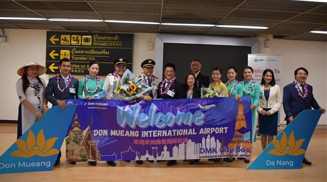Vietnam Airlines lance la ligne aérienne directe Bangkok-Da Nang ảnh 1 Vietnam Airlines lance la ligne aérienne directe Bangkok-Da Nang ảnh 1