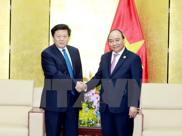 Le Premier ministre Nguyen Xuan Phuc reçoit des responsables de grands groupes de l'APEC ảnh 1 Le Premier ministre Nguyen Xuan Phuc reçoit des responsables de grands groupes de l'APEC ảnh 1