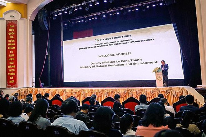 Le Forum de Hanoi 2018 met l'accent sur la résilience au changement climatique ảnh 1 Le Forum de Hanoi 2018 met l'accent sur la résilience au changement climatique ảnh 1
