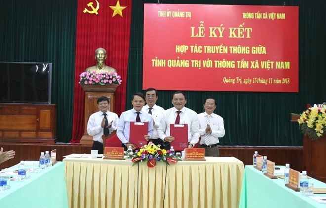 La VNA et la province de Quang Tri scellent leur coopération ảnh 1 La VNA et la province de Quang Tri scellent leur coopération ảnh 1