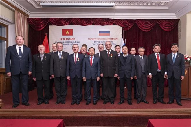 La distinction honorifique décernée au Service fédéral russe de protection des hauts fonctionnaires ảnh 1 La distinction honorifique décernée au Service fédéral russe de protection des hauts fonctionnaires ảnh 1