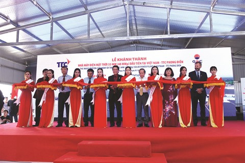 Le Vietnam se dote de sa première centrale solaire à Thua Thiên-Huê ảnh 1 Le Vietnam se dote de sa première centrale solaire à Thua Thiên-Huê ảnh 1