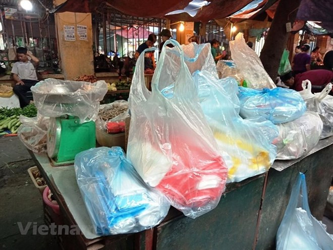 Hanoi s'efforce de réduire l'utilisation de sacs en plastique ảnh 1 Hanoi s'efforce de réduire l'utilisation de sacs en plastique ảnh 1