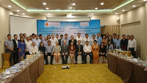 Réunion de bilan de la coopération OIF-MOLISA pour la période 2017-2018 ảnh 1 Réunion de bilan de la coopération OIF-MOLISA pour la période 2017-2018 ảnh 1