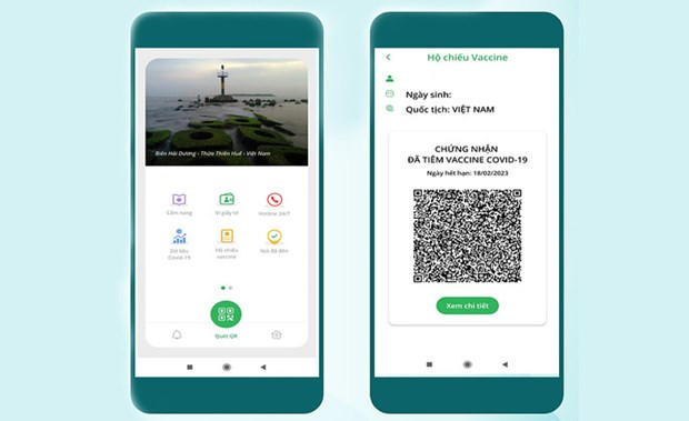 Six millions de Vietnamiens ont déjà des passeports de vaccination ảnh 1 Six millions de Vietnamiens ont déjà des passeports de vaccination ảnh 1