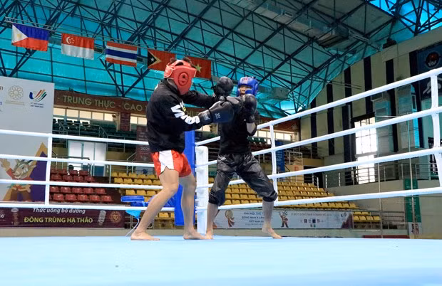 SEA Games 31: Ouverture des épreuves de kick-boxing à Bac Ninh ảnh 1