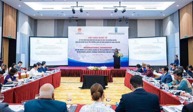Garantie des droits des groupes vulnérables dans la réponse au changement climatique ảnh 1 Garantie des droits des groupes vulnérables dans la réponse au changement climatique ảnh 1