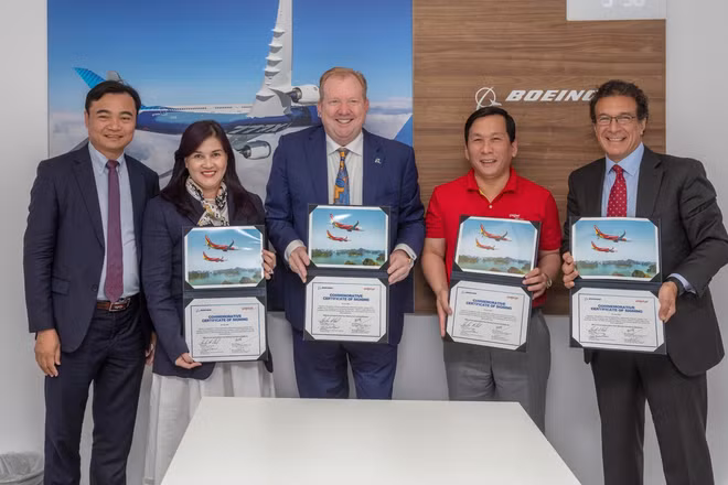 Vietjet et Boeing réaffirment la commande de 200 avions ảnh 1