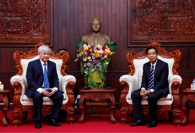 Les Fronts de la Patrie du Vietnam et du Laos renforcent la coopération bilatérale ảnh 1 Les Fronts de la Patrie du Vietnam et du Laos renforcent la coopération bilatérale ảnh 1