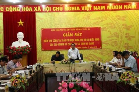 Des habitants frontaliers de Ha Giang se préparent aux élections légisaltives ảnh 1 Des habitants frontaliers de Ha Giang se préparent aux élections légisaltives ảnh 1