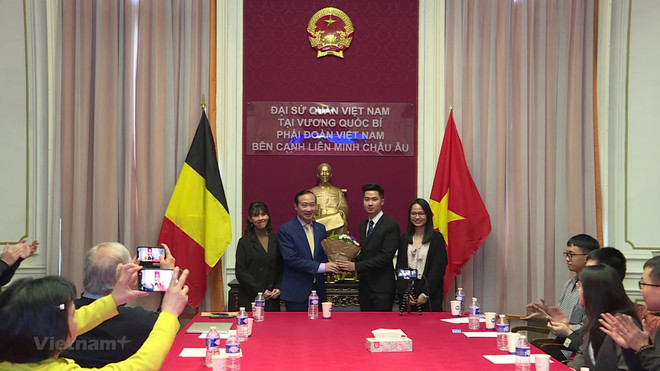 L’Association des étudiants vietnamiens en Belgique tient son 5e congrès ảnh 1 L’Association des étudiants vietnamiens en Belgique tient son 5e congrès ảnh 1