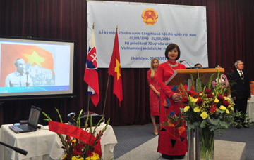 Célébration des 70 ans d’indépendance du Vietnam en Slovaquie ảnh 1 Célébration des 70 ans d’indépendance du Vietnam en Slovaquie ảnh 1