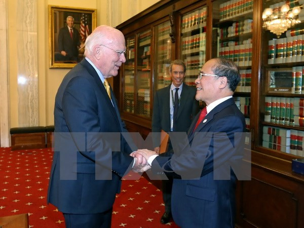 Activités du président de l'AN Nguyen Sinh Hung aux États-Unis ảnh 1 Activités du président de l'AN Nguyen Sinh Hung aux États-Unis ảnh 1