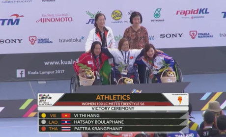 ASEAN ParaGames 9 : le Vietnam remporte 4 médailles d’or en natation ảnh 1 ASEAN ParaGames 9 : le Vietnam remporte 4 médailles d’or en natation ảnh 1