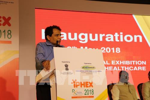 Le Vietnam au Salon international de l’industrie pharmaceutique et de la santé en Inde ảnh 1 Le Vietnam au Salon international de l’industrie pharmaceutique et de la santé en Inde ảnh 1