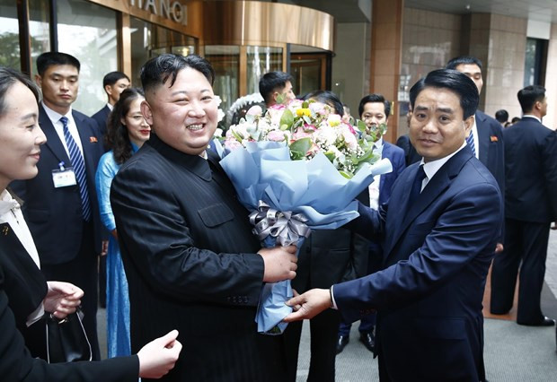 Le président Kim Jong-un termine sa visite officielle d’amitié au Vietnam ảnh 2 Le président Kim Jong-un termine sa visite officielle d’amitié au Vietnam ảnh 2