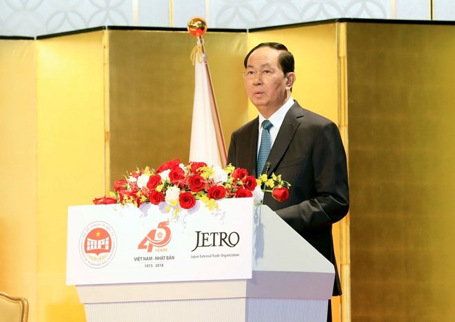 Le président Trân Dai Quang reçoit le président de l’Alliance parlementaire d’amitié Japon-Vietnam ảnh 1 Le président Trân Dai Quang reçoit le président de l’Alliance parlementaire d’amitié Japon-Vietnam ảnh 1