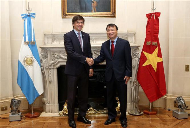 Le Vietnam et l’Argentine intensifient leur coopération économique et commerciale ảnh 1 Le Vietnam et l’Argentine intensifient leur coopération économique et commerciale ảnh 1