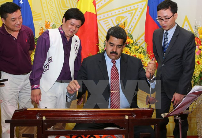 Le président vénézuélien Nicolás Maduro quitte le Vietnam ảnh 1 Le président vénézuélien Nicolás Maduro quitte le Vietnam ảnh 1