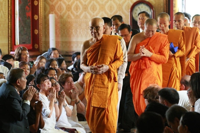 Le patriarche suprême de Thaïlande salue les liens avec l’Eglise bouddhique du Vietnam ảnh 1 Le patriarche suprême de Thaïlande salue les liens avec l’Eglise bouddhique du Vietnam ảnh 1