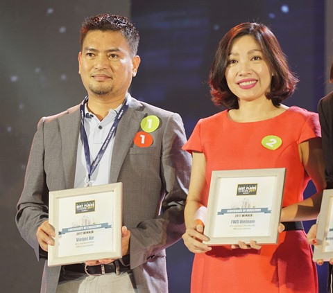 Vietjet au "Top 100 meilleurs lieux de travail" pour la 4e fois ảnh 1 Vietjet au "Top 100 meilleurs lieux de travail" pour la 4e fois ảnh 1