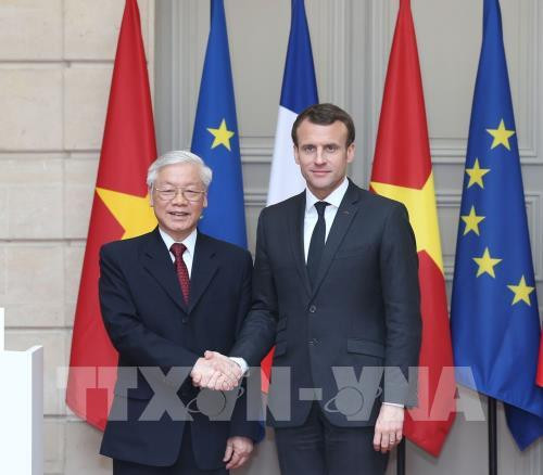 La presse française qualifie de positive la visite officielle du secrétaire général Nguyen Phu Trong ảnh 1 La presse française qualifie de positive la visite officielle du secrétaire général Nguyen Phu Trong ảnh 1