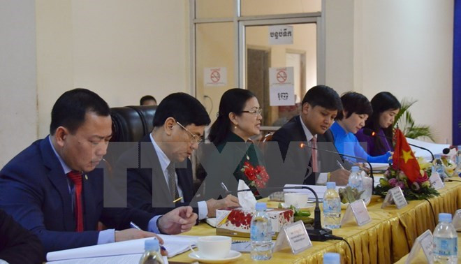 Vietnam-Cambodge: les Fronts de la Patrie renforcent leur coopération ảnh 1