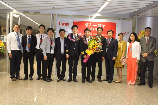 La compagnie aérienne sud-coréenne T’way Air ouvre une ligne Da Nang-Daegu ảnh 1
