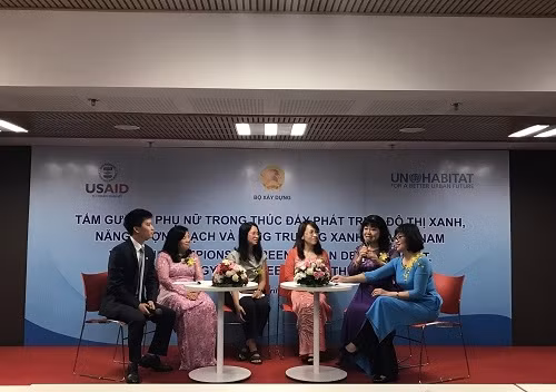 La femme et le développement urbain vert ảnh 1