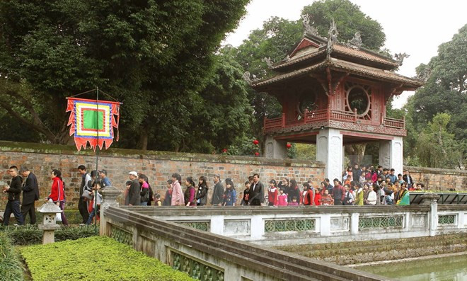 Hanoi accueille plus de 300.000 touristes à l’occasion du Nouvel An ảnh 2 Hanoi accueille plus de 300.000 touristes à l’occasion du Nouvel An ảnh 2