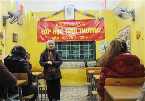 La «classe de cœur» d’une enseignante octogénaire ảnh 2 La «classe de cœur» d’une enseignante octogénaire ảnh 2