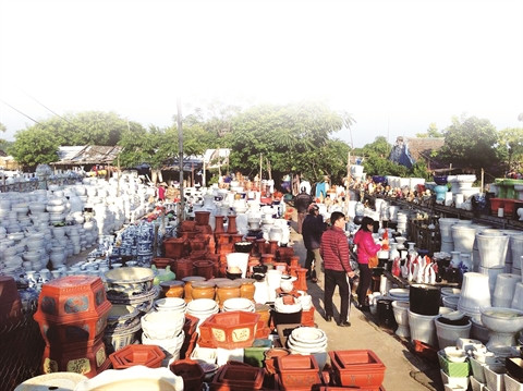 Balade au marché de céramique de Tu Liên ảnh 1 Balade au marché de céramique de Tu Liên ảnh 1