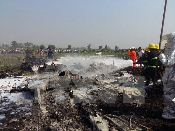 Crash d'avions militaires au Myanmar et en Indonésie ảnh 1 Crash d'avions militaires au Myanmar et en Indonésie ảnh 1