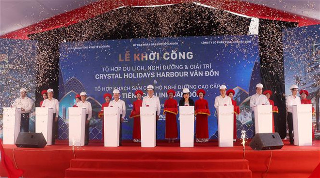 Quang Ninh: Mise en chantier de grands projets dans la zone économique de Van Don ảnh 1