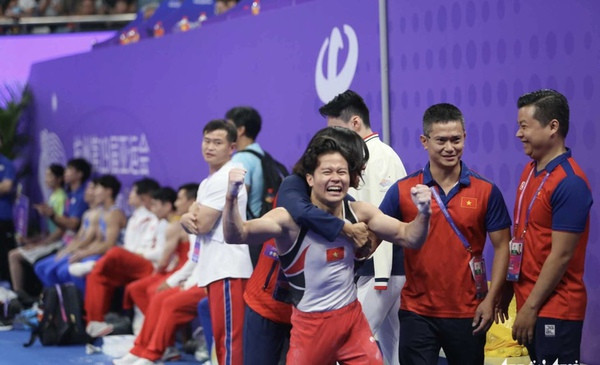 ASIAD 19: le Vietnam remporte une médaille de bronze en gymnastique artistique ảnh 1 ASIAD 19: le Vietnam remporte une médaille de bronze en gymnastique artistique ảnh 1