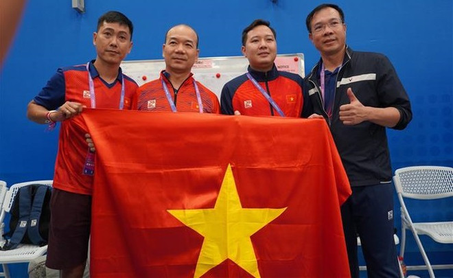 Le Vietnam remporte sa première médaille d'argent aux ASIAD 2023 ảnh 1 Le Vietnam remporte sa première médaille d'argent aux ASIAD 2023 ảnh 1