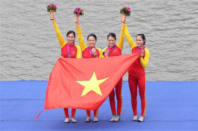 Le Vietnam remporte sa première médaille d'argent aux ASIAD 2023 ảnh 2 Le Vietnam remporte sa première médaille d'argent aux ASIAD 2023 ảnh 2