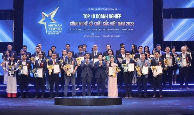 Les 10 meilleures entreprises du numérique du Vietnam en 2023 à l'honneur ảnh 2 Les 10 meilleures entreprises du numérique du Vietnam en 2023 à l'honneur ảnh 2
