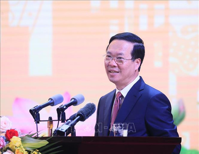 Vo Van Thuong à la cérémonie marquant les 65 ans de la visite de l'Oncle Ho à Lao Cai ảnh 1 Vo Van Thuong à la cérémonie marquant les 65 ans de la visite de l'Oncle Ho à Lao Cai ảnh 1