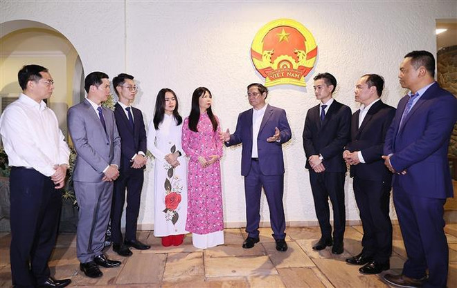 Activités du Premier ministre Pham Minh Chinh au Brésil ảnh 3