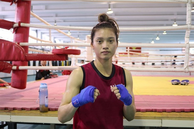 Une boxeuse vietnamienne qualifiée pour les Jeux Olympiques de Tokyo 2020 ảnh 1 Une boxeuse vietnamienne qualifiée pour les Jeux Olympiques de Tokyo 2020 ảnh 1