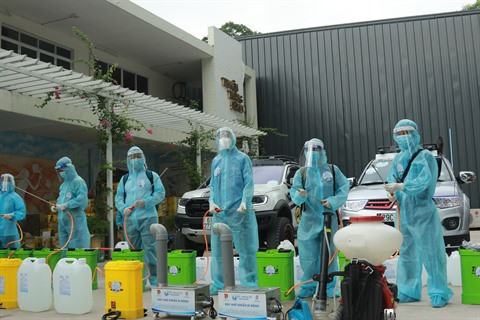 Hô Chi Minh-Ville: l’Union de la jeunesse communiste lance ses équipes de désinfection mobile ảnh 1 Hô Chi Minh-Ville: l’Union de la jeunesse communiste lance ses équipes de désinfection mobile ảnh 1