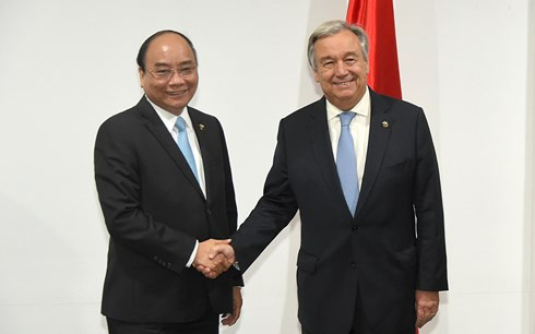 Renforcement des relations avec l'ONU et l'UE ảnh 1 Renforcement des relations avec l'ONU et l'UE ảnh 1