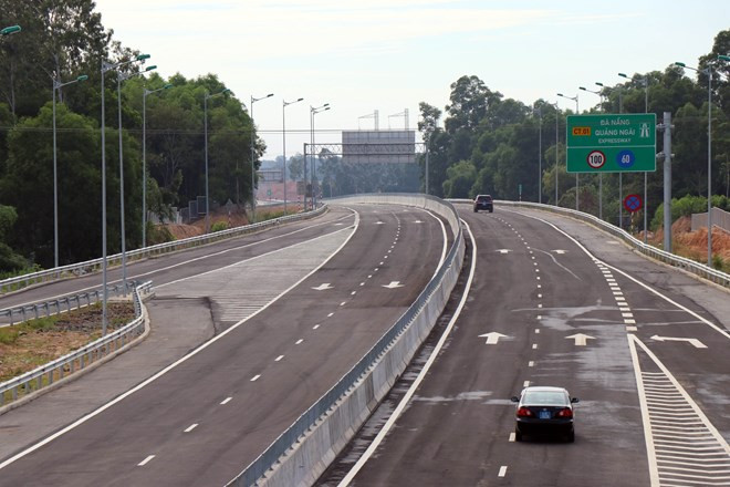 L’autoroute Da Nang - Quang Ngai ouverte au trafic ảnh 1 L’autoroute Da Nang - Quang Ngai ouverte au trafic ảnh 1