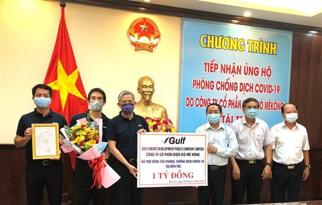 COVID-19 : Un groupe thaïlandais octroie un milliard de dongs à Ben Tre ảnh 1 COVID-19 : Un groupe thaïlandais octroie un milliard de dongs à Ben Tre ảnh 1
