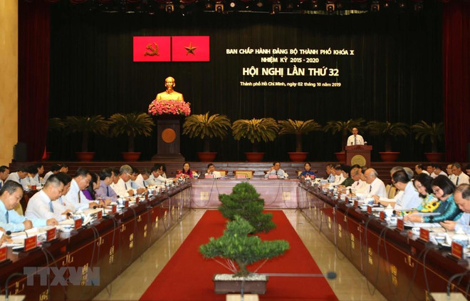 Le Comité du Parti de HCM-Ville tient sa 32e réunion ảnh 1 Le Comité du Parti de HCM-Ville tient sa 32e réunion ảnh 1