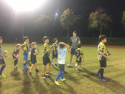 Échange avec François Trinh Duc, rugbyman français de renom ảnh 1