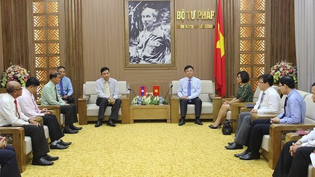 Vietnam - Laos : Renforcement des relations de coopération dans le secteur judiciaire ảnh 1 Vietnam - Laos : Renforcement des relations de coopération dans le secteur judiciaire ảnh 1