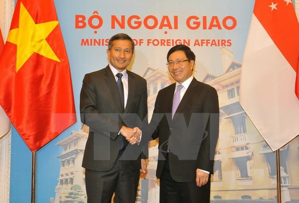 Approfondissement des relations de partenariat stratégique Vietnam-Singapour ảnh 1 Approfondissement des relations de partenariat stratégique Vietnam-Singapour ảnh 1